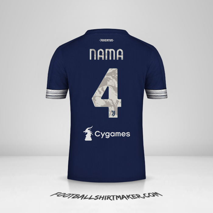 Jersey Juventus FC 2020/21 Alternatif -  nama - 4