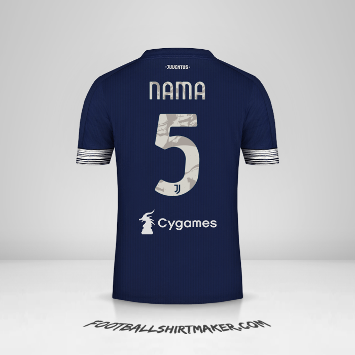 Jersey Juventus FC 2020/21 Alternatif -  nama - 5
