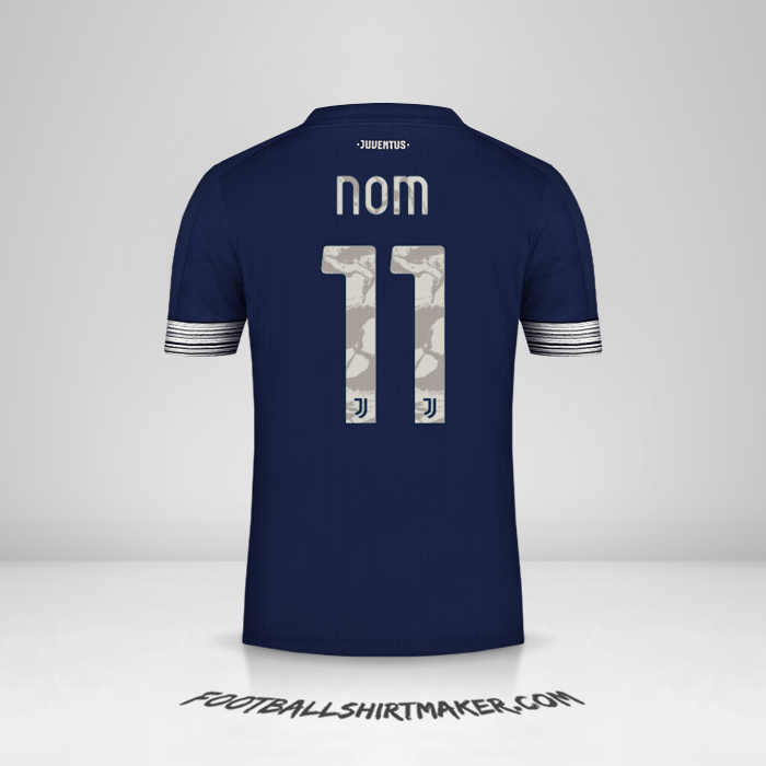 Maillot Juventus FC Cup 2020/21 Extérieur -  nom - 11