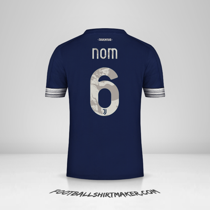 Maillot Juventus FC Cup 2020/21 Extérieur -  nom - 6