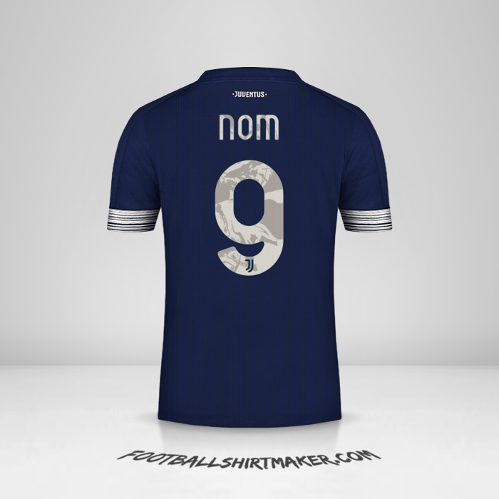 Maillot Juventus FC Cup 2020/21 Extérieur -  nom - 9
