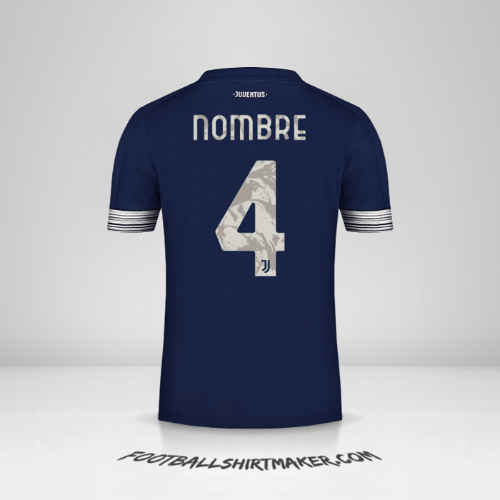 Camiseta Juventus FC Cup 2020/21 Visita -  nombre - 4
