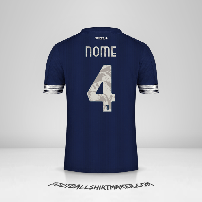 Maglia Juventus FC Cup 2020/21 Seconda -  nome - 4