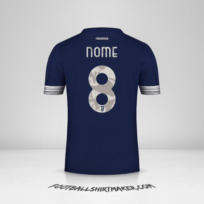 Maglia Juventus FC Cup 2020/21 Seconda -  nome - 8