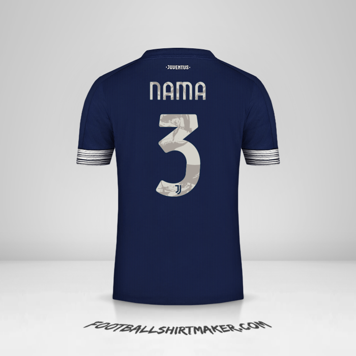 Jersey Juventus FC Cup 2020/21 Alternatif -  nama - 3