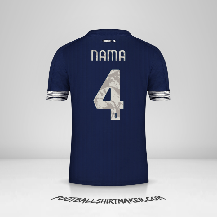 Jersey Juventus FC Cup 2020/21 Alternatif -  nama - 4