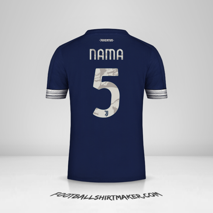 Jersey Juventus FC Cup 2020/21 Alternatif -  nama - 5