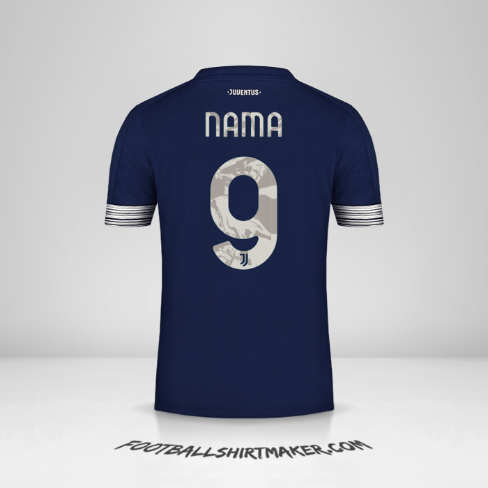 Jersey Juventus FC Cup 2020/21 Alternatif -  nama - 9