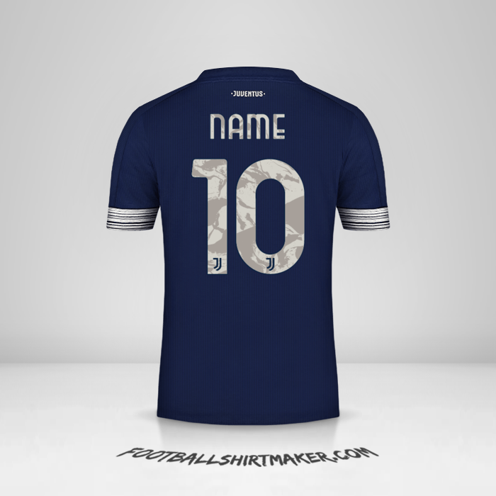 Trikot Juventus FC Cup 2020/21 Auswärts -  name - 10
