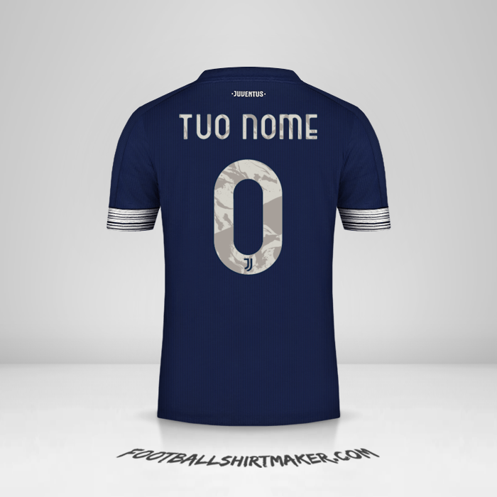 Maglia Juventus FC Cup 2020/21 II -  tuo nome - 0