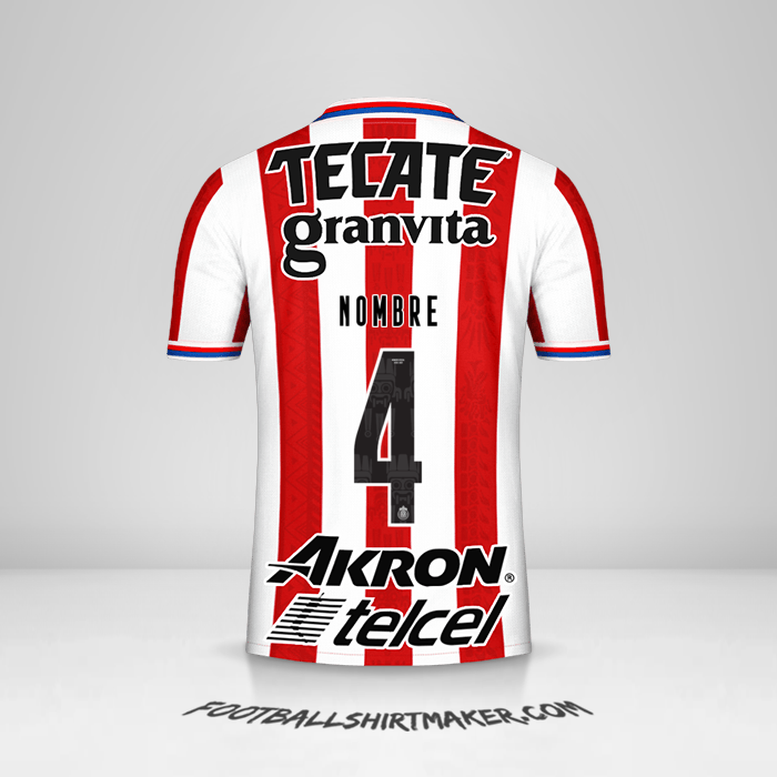 Jersey Guadalajara 2020/21 -  nombre - 4