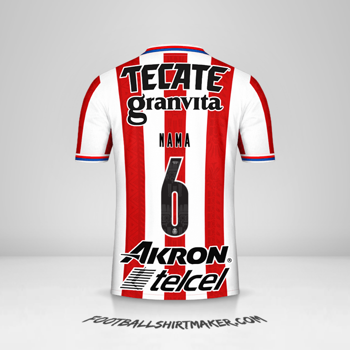 Jersey Guadalajara 2020/21 -  nama - 6