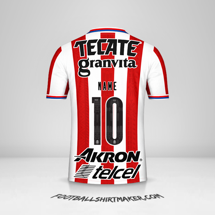 Shirt Guadalajara 2020/21 -  name - 10