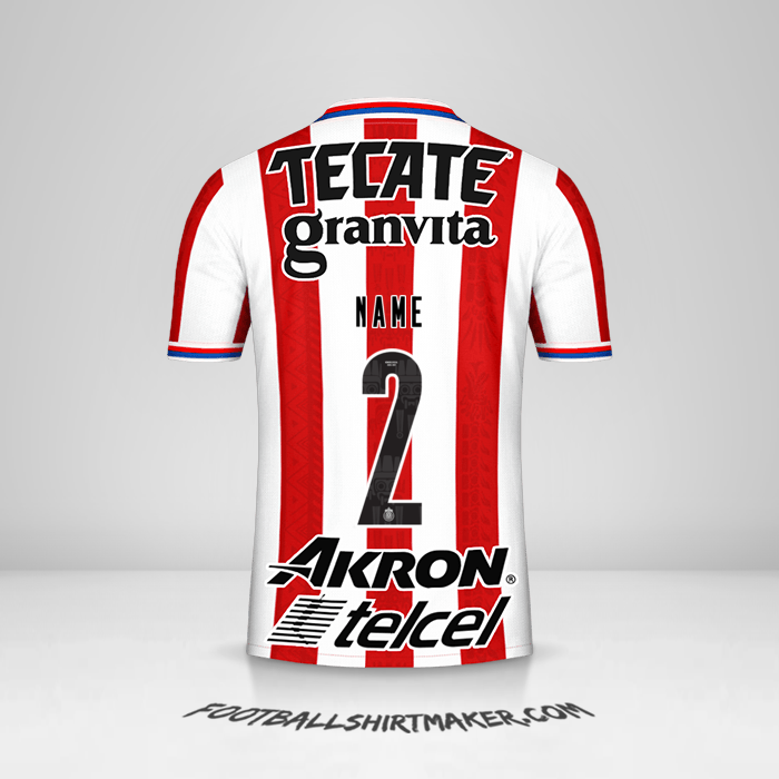 Shirt Guadalajara 2020/21 -  name - 2