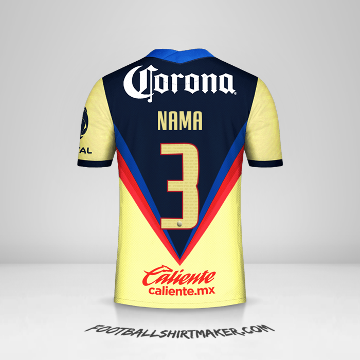 Jersey Club America 2020/21 -  nama - 3
