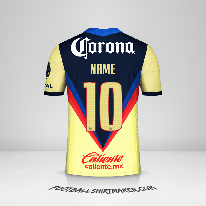 Shirt Club America 2020/21 -  name - 10