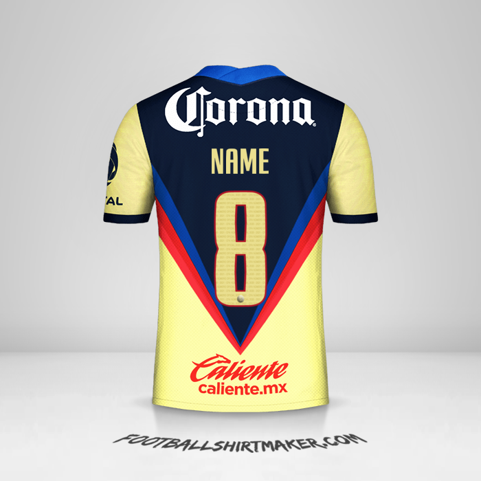 Jersey Club America 2020/21 -  name - 8