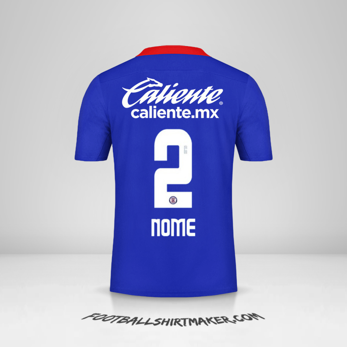 Camisola Cruz Azul 2020/21 -  nome - 2