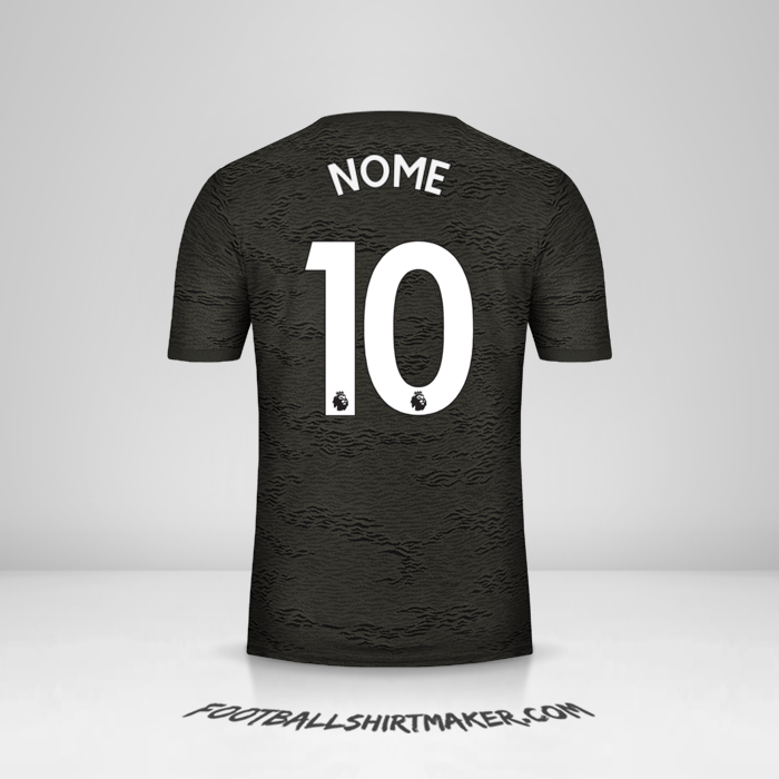 Maglia Manchester United 2020/21 Seconda -  nome - 10