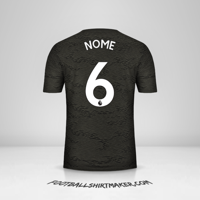 Camisola Manchester United 2020/21 Alternativa -  nome - 6