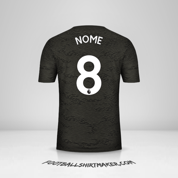Maglia Manchester United 2020/21 Seconda -  nome - 8