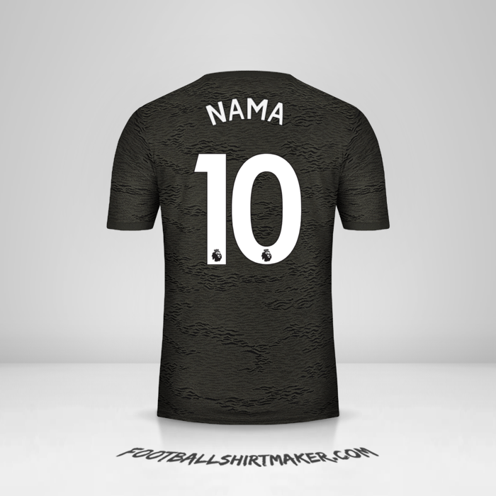 Jersey Manchester United 2020/21 Alternatif -  nama - 10