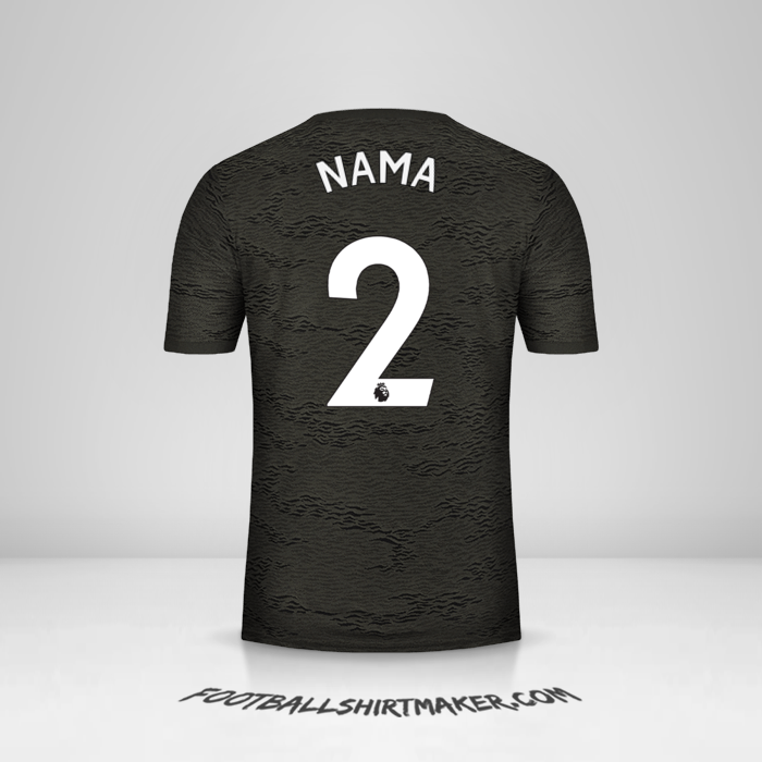 Jersey Manchester United 2020/21 Alternatif -  nama - 2