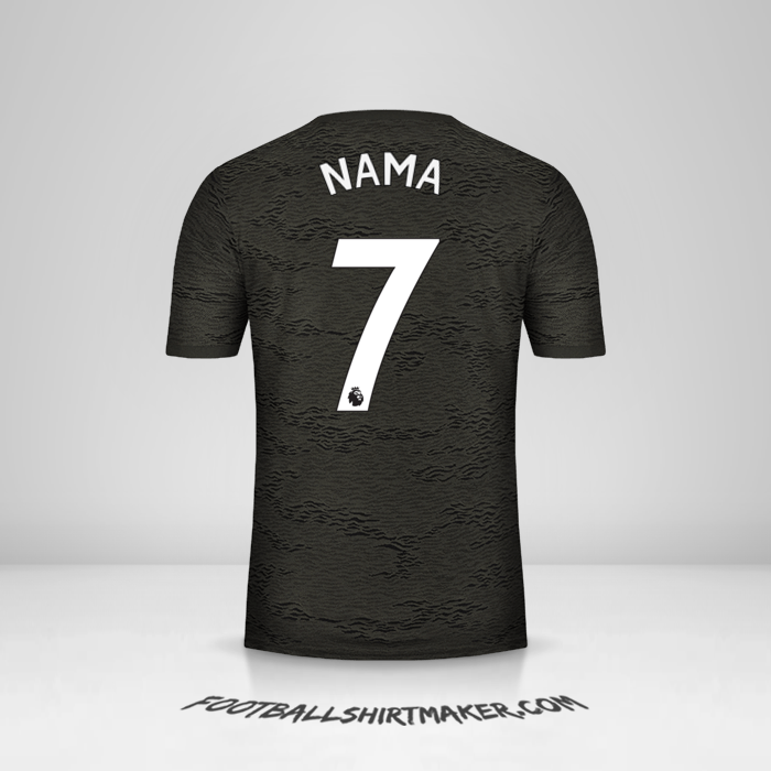 Jersey Manchester United 2020/21 Alternatif -  nama - 7