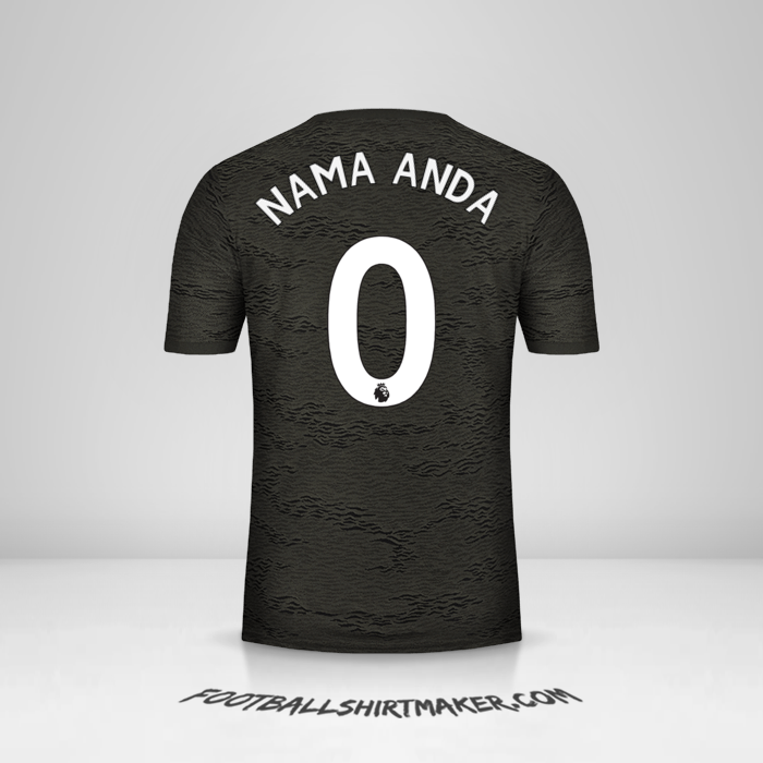 Jersey Manchester United 2020/21 II -  nama anda - 0