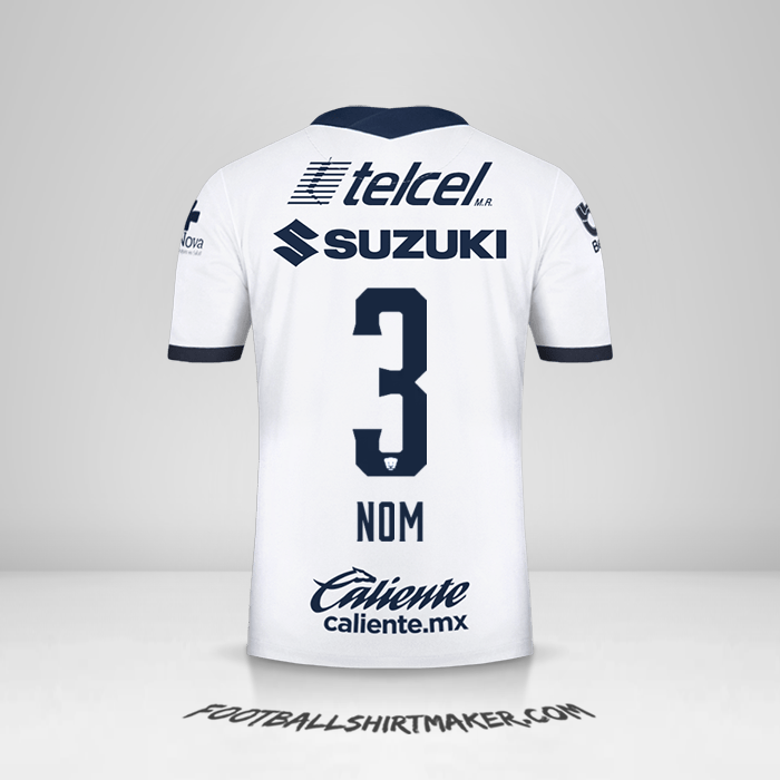 Maillot Pumas UNAM 2020/21 -  nom - 3