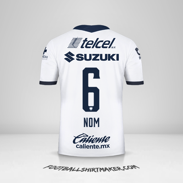 Maillot Pumas UNAM 2020/21 -  nom - 6