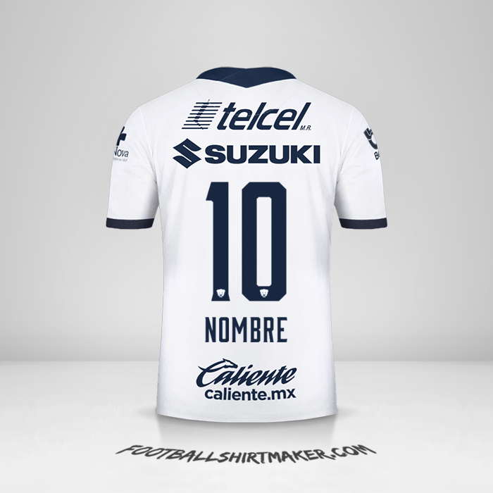 Jersey Pumas UNAM 2020/21 -  nombre - 10