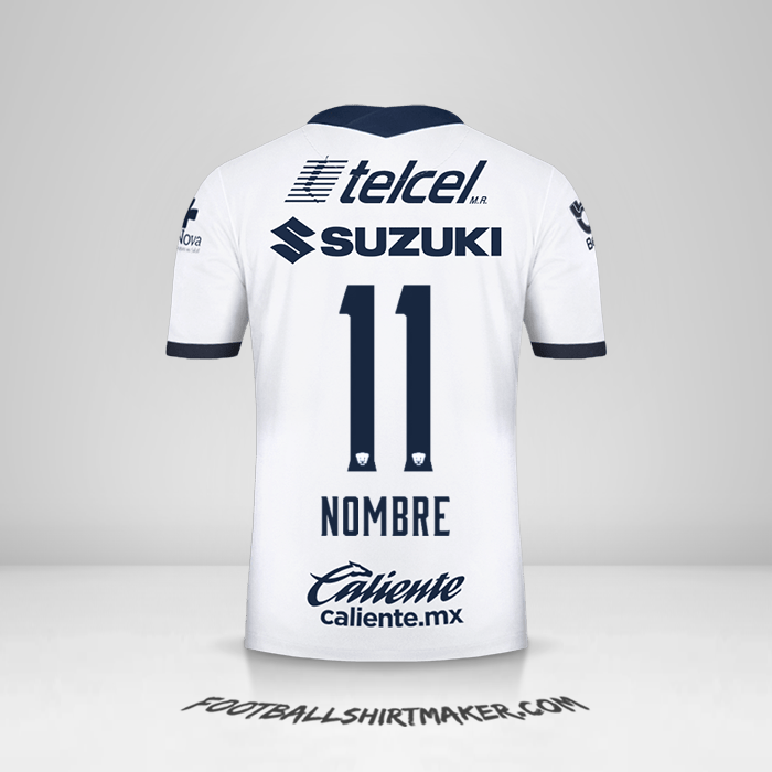 Jersey Pumas UNAM 2020/21 -  nombre - 11