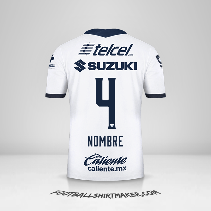 Jersey Pumas UNAM 2020/21 -  nombre - 4
