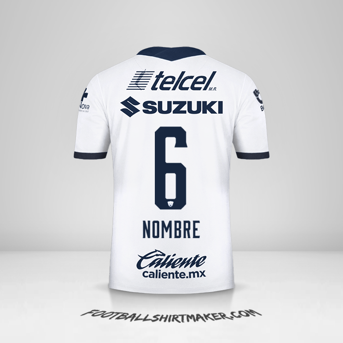 Jersey Pumas UNAM 2020/21 -  nombre - 6