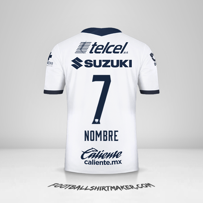Jersey Pumas UNAM 2020/21 -  nombre - 7