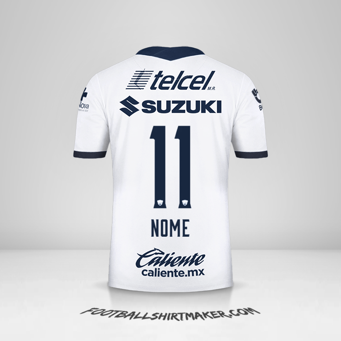 Camisa Pumas UNAM 2020/21 -  nome - 11