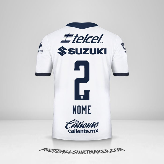 Camisa Pumas UNAM 2020/21 -  nome - 2