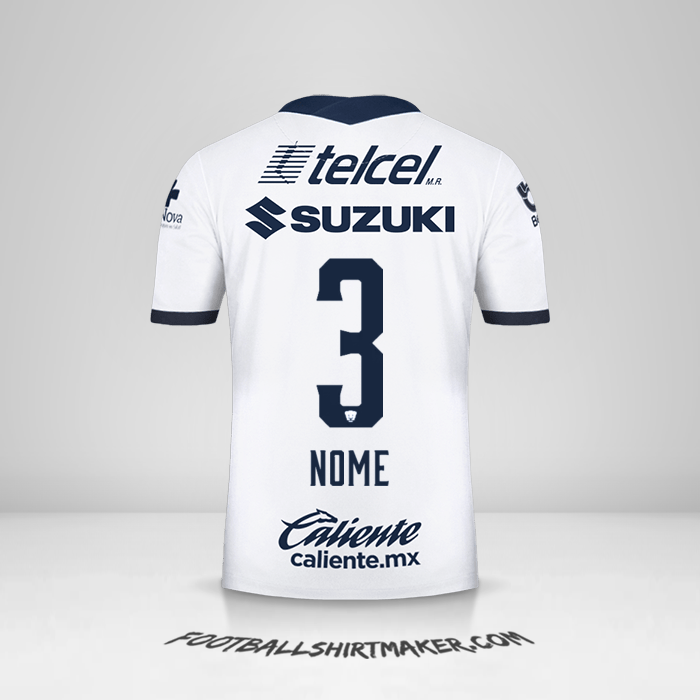 Camisa Pumas UNAM 2020/21 -  nome - 3