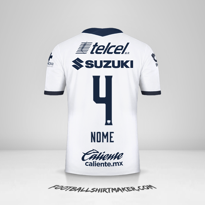 Camisa Pumas UNAM 2020/21 -  nome - 4