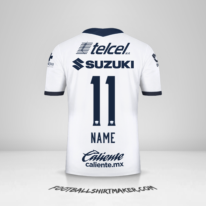 Jersey Pumas UNAM 2020/21 -  name - 11