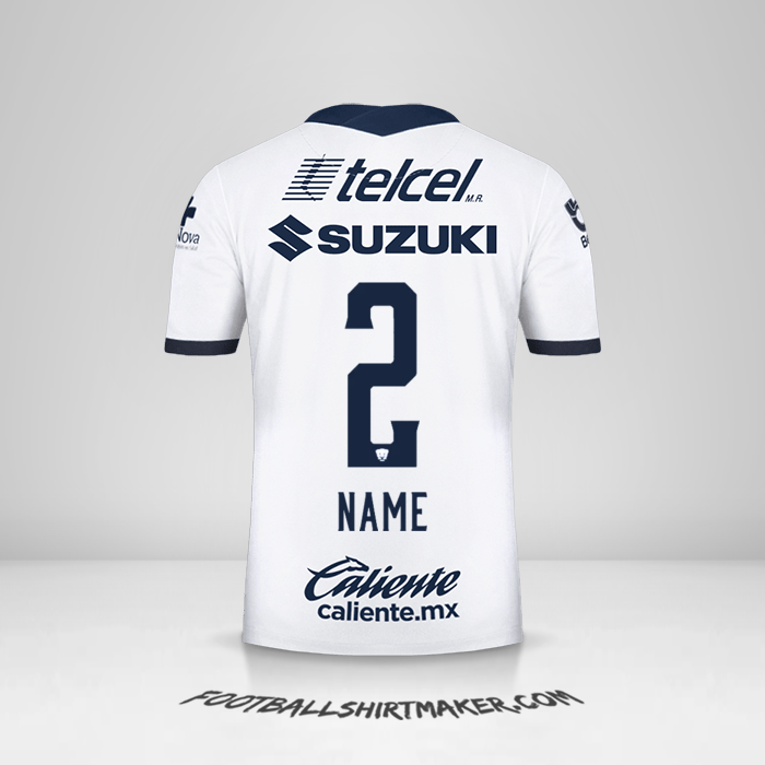 Shirt Pumas UNAM 2020/21 -  name - 2