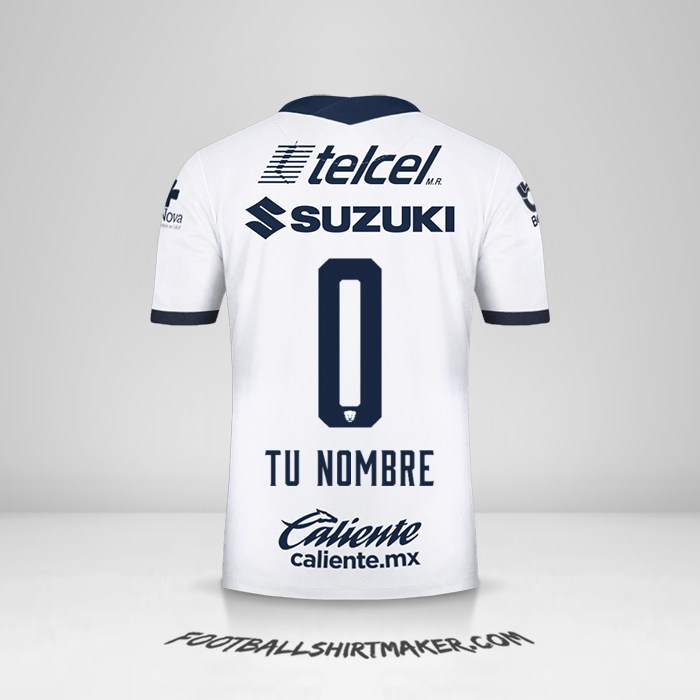 Jersey Pumas UNAM 2020/21 -  tu nombre - 0