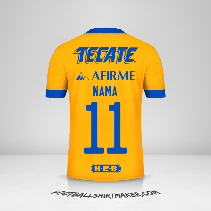 Jersey Tigres UANL 2020/21 -  nama - 11