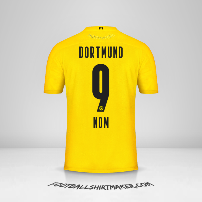 Maillot Borussia Dortmund 2020/21 -  nom - 9