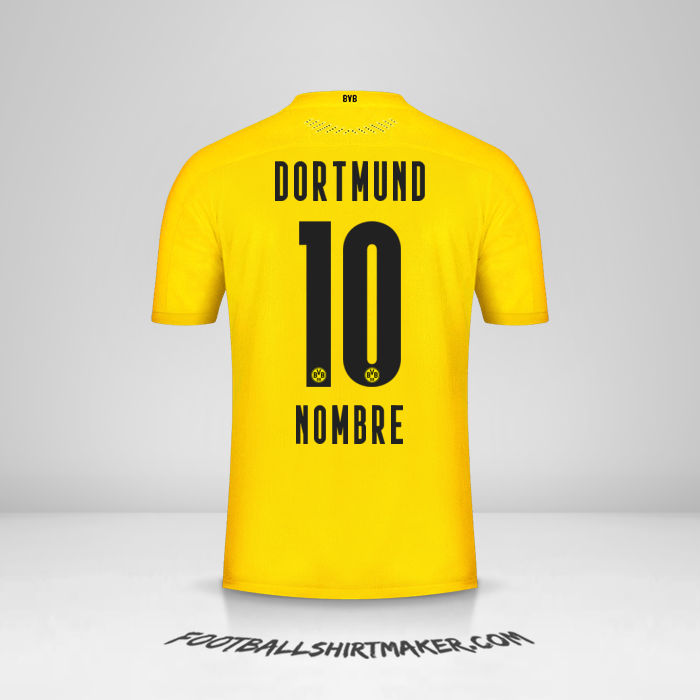 Camiseta Borussia Dortmund 2020/21 -  nombre - 10
