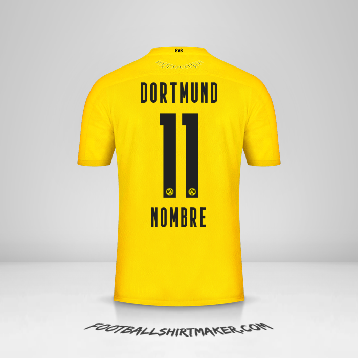Camiseta Borussia Dortmund 2020/21 -  nombre - 11