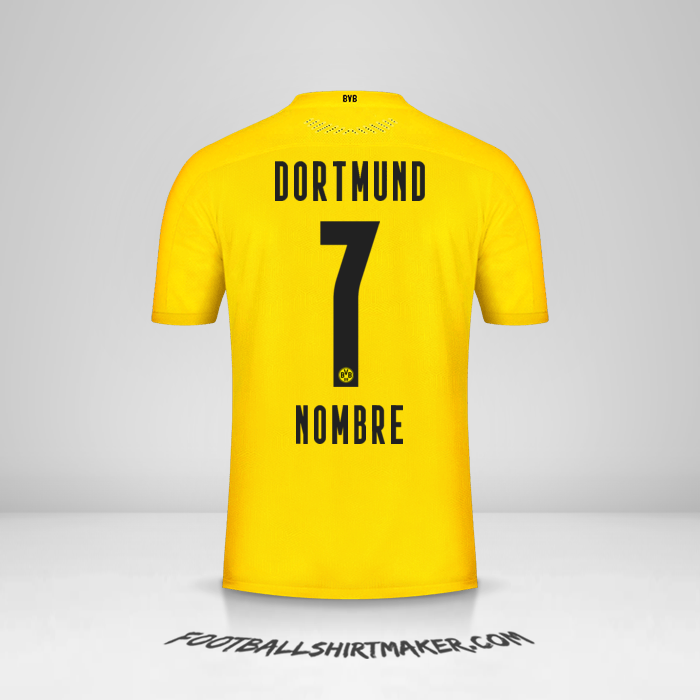 Jersey Borussia Dortmund 2020/21 -  nombre - 7