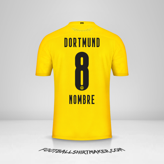Jersey Borussia Dortmund 2020/21 -  nombre - 8