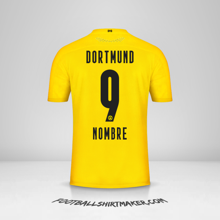 Jersey Borussia Dortmund 2020/21 -  nombre - 9
